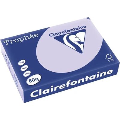 Clairefontaine Lavendel A4 Farbiges Papier 80 g/m² (500 Blatt)