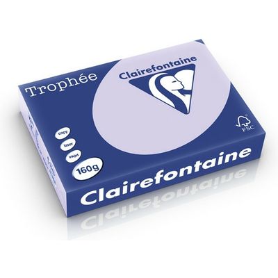 Clairefontaine Flieder A4 Farbiges Papier 160 g/m² (250 Blatt)