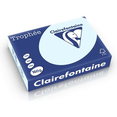 Clairefontaine Azure A4 Farbiges Papier 160 g/m² (250 Blatt)