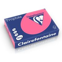 Clairefontaine Fuchsia A4 Farbiges Papier 160 g/m² (250 Blatt)