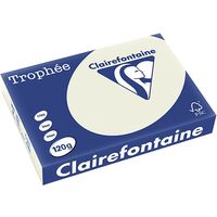 Clairefontaine Perlgrau A4 Farbiges Papier 120 g/m² (250 Blatt)
