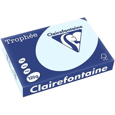 Clairefontaine Azure A4 Farbiges Papier 120 g/m² (250 Blatt)