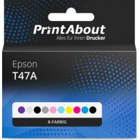 Druckerpatrone kompatibel mit Epson T47A - 8-farbig - Multipack
