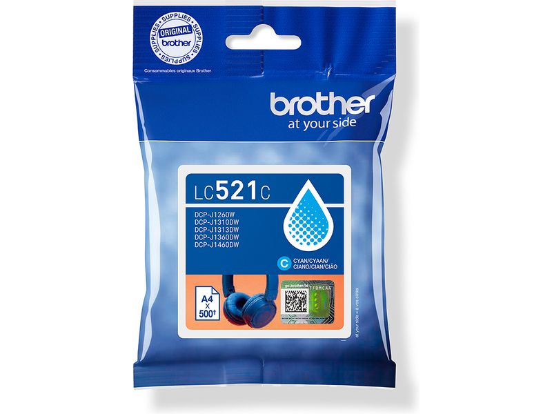 Brother LC-521C - Cyan - Druckerpatrone
