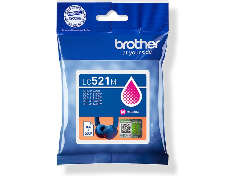Brother LC-521M - Magenta - Druckerpatrone