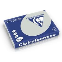 Clairefontaine Hellgrau A4 Farbiges Papier 80 g/m² (500 Blatt)
