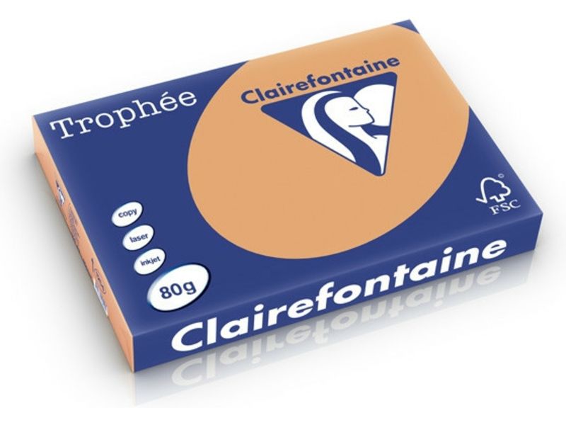 Clairefontaine Caramel A3 Farbiges Papier 80 g/m² (500 Blatt)