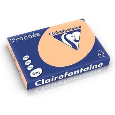 Clairefontaine Apricot A3 Farbiges Papier 80 g/m² (500 Blatt)