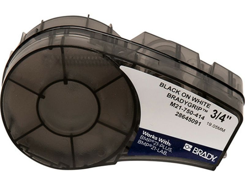 Brady M21-750-414 - Schwarz auf weiß - Etikett