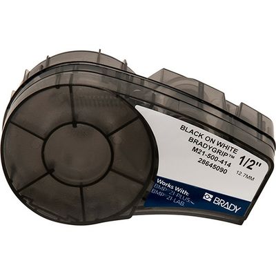 Brady M21-500-414 - Schwarz auf weiß - Etikett
