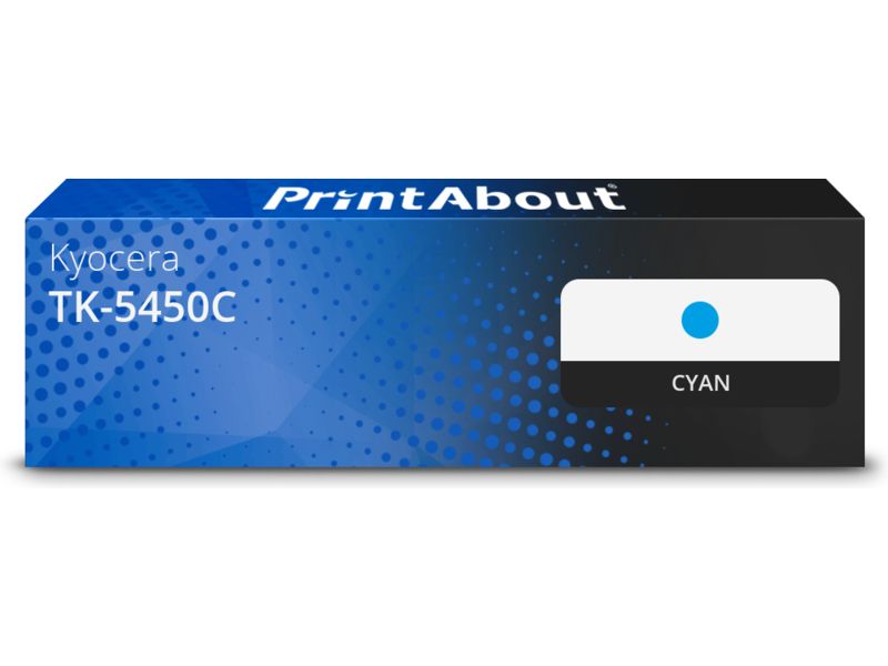 PrintAbout Toner TK-5450C Cyan für Kyocera