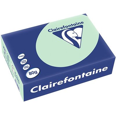 Clairefontaine Grün A5 Farbiges Papier 80 g/m² (500 Blatt)
