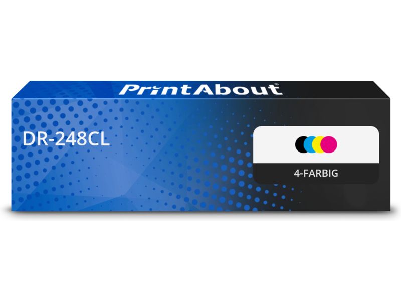 PrintAbout Trommel Dr-248CL 4-farbig Für Brother