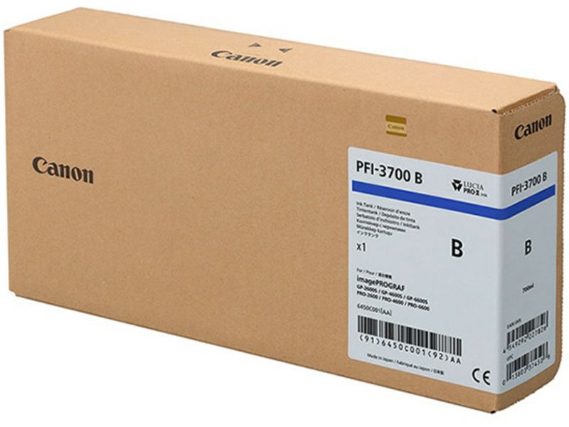 Canon PFI-3700B - Blau - Druckerpatrone - Extra hohe Kapazität