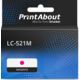 Druckerpatrone kompatibel mit Brother LC-521M - Magenta