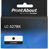 Druckerpatrone kompatibel mit Brother LC-527BK - Schwarz