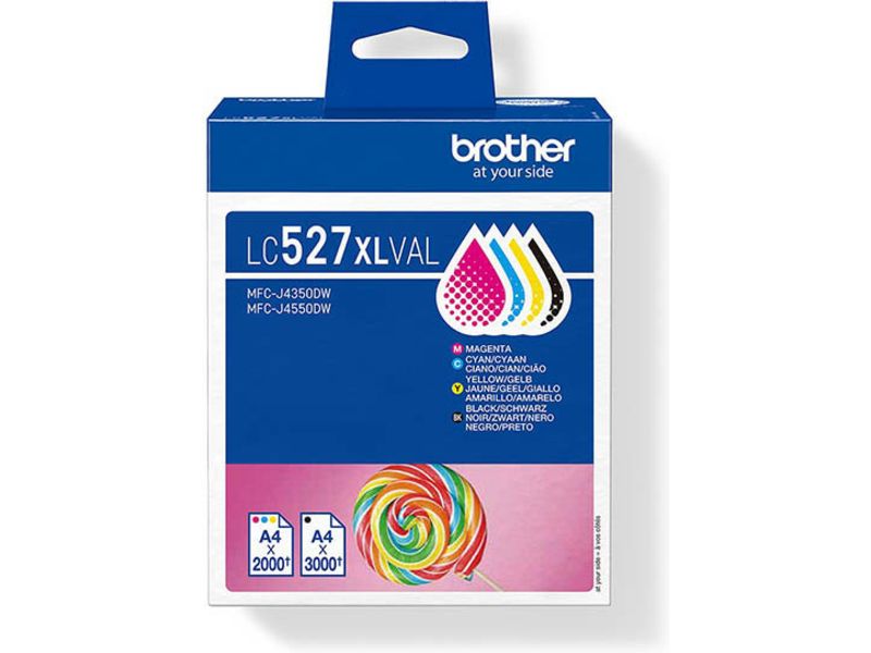 Brother LC-527XLVAL - 4-farbig - Druckerpatrone - Hohe Kapazität - Multipack