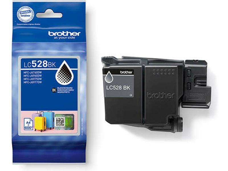 Brother LC-528BK - Schwarz - Druckerpatrone - Extra hohe Kapazität