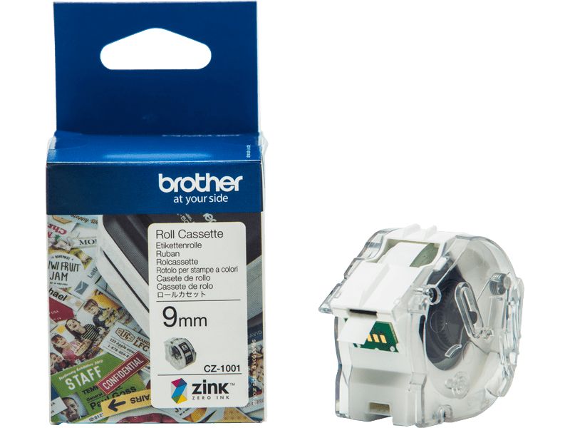 Brother CZ-1001 - Weiß - Etikett