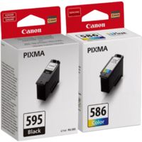 Canon PG-595 / CL-586 photo value pack - Schwarz + 3 Farben - Druckerpatrone - Multipack