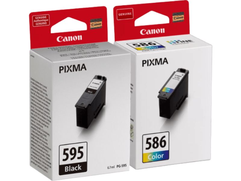 Canon PG-595 / CL-586 photo value pack - Schwarz + 3 Farben - Druckerpatrone - Multipack
