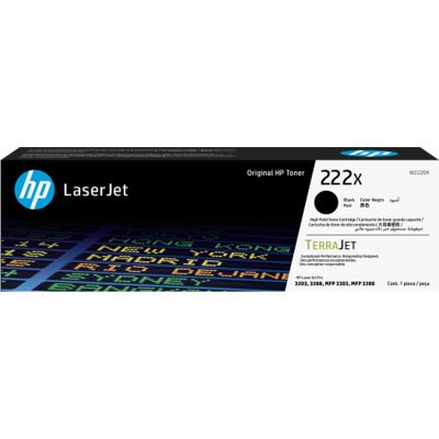HP 222X (W2220X) - Schwarz - Toner - Hohe Kapazität