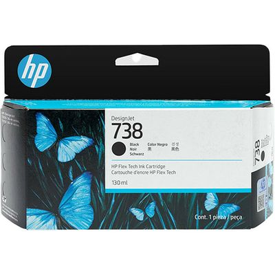 HP 738 (498N4A) - Schwarz - Druckerpatrone