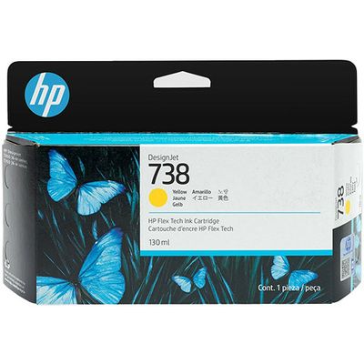 HP 738 (498N7A) - Gelb - Druckerpatrone