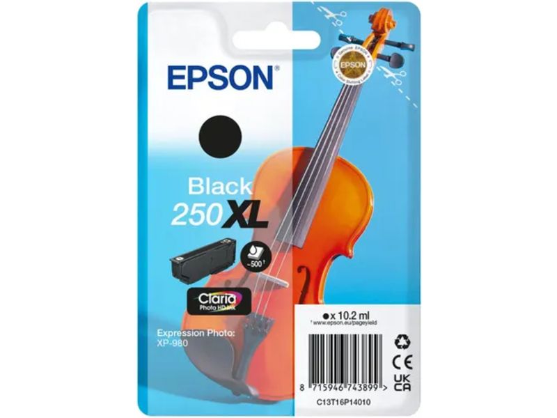 Epson 250XL (C13T16P14010) - Schwarz - Druckerpatrone - Hohe Kapazität