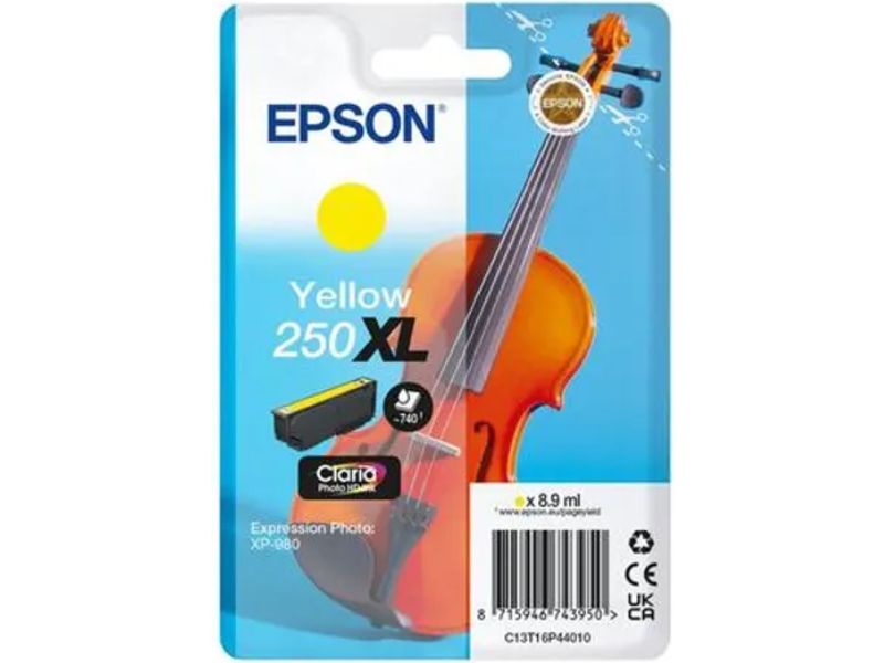 Epson 250XL (C13T16P44010) - Gelb - Druckerpatrone - Hohe Kapazität