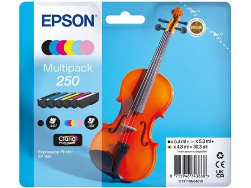 Epson 250 (C13T16N84010) - 6-farbig - Druckerpatrone