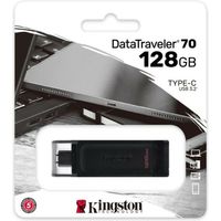 Kingston 128GB USB-C 3.2 Gen 1 DataTraveler 70 - USB-Stick