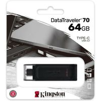 Kingston 64GB USB-C 3.2 Gen 1 DataTraveler 70 - USB-Stick
