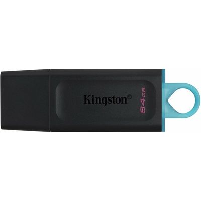 Kingston 64GB USB3.2 Gen 1 DataTraveler Exodia (Black + Teal) - USB-Stick