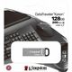 Kingston 128GB DataTraveler Kyson 200MB/s Metal USB 3.2 Gen 1 - USB-Stick