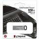 Kingston 512GB DataTraveler Kyson 200MB/s Metal USB 3.2 Gen 1 - USB-Stick