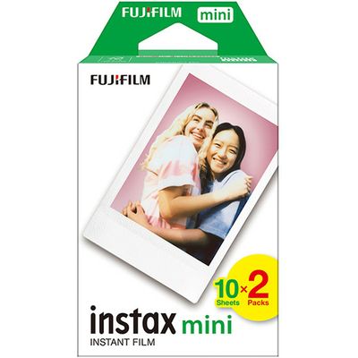 Fujifilm Instax mini film (20 vel) - (4,6 cm x 6,2 cm) - Fotopapier