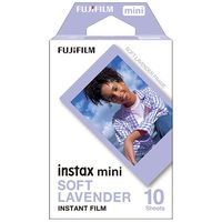 Fujifilm Instax mini film soft lavender (10 vel) - (4,6 cm x 6,2 cm) - Fotopapier