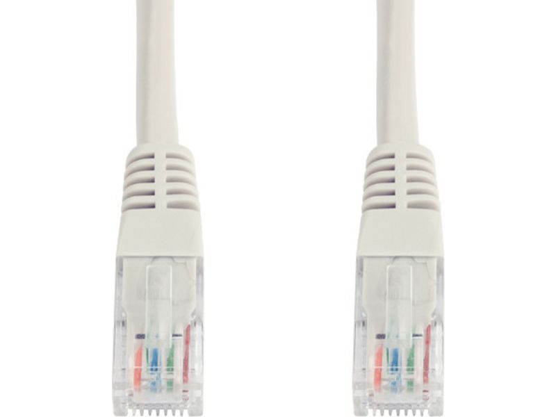 PrintAbout UTP-Kabel Netwerkkabel Cat6 U/UTP grijs (5 meter) für PrintAbout