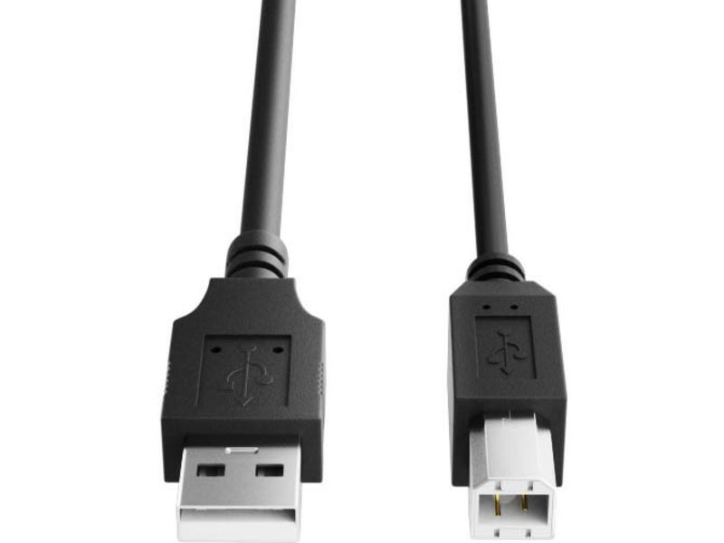 PrintAbout USB-Kabel USB Printerkabel (5 meter) USB 2.0 für PrintAbout