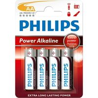 Philips Power Alkaline LR6 Mignon AA 4 stuks - Akku