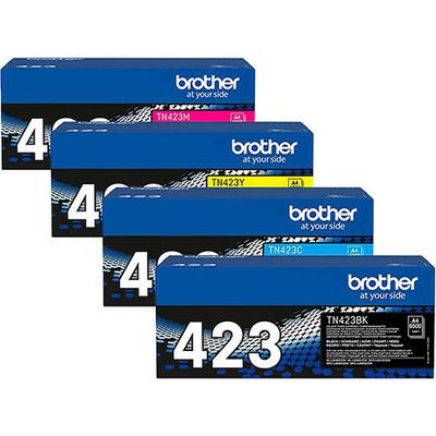 Brother TN-423BK, C, M en Y multipack - 4-farbig - Toner