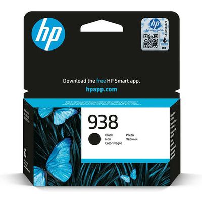 HP 938 (4S6X8PE) - Schwarz - Druckerpatrone