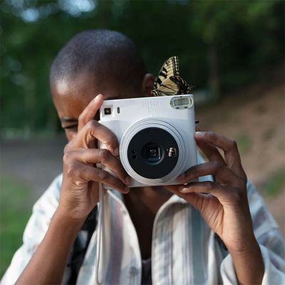 Fujifilm Instax SQUARE SQ1 Chalk White  - Taschendrucker