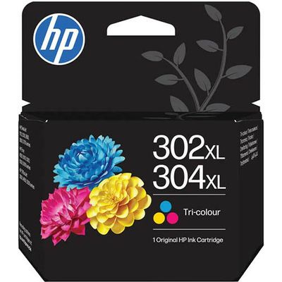 HP 302XL/304XL (B7RT8AE) - 3-farbig - Druckerpatrone - Hohe Kapazität
