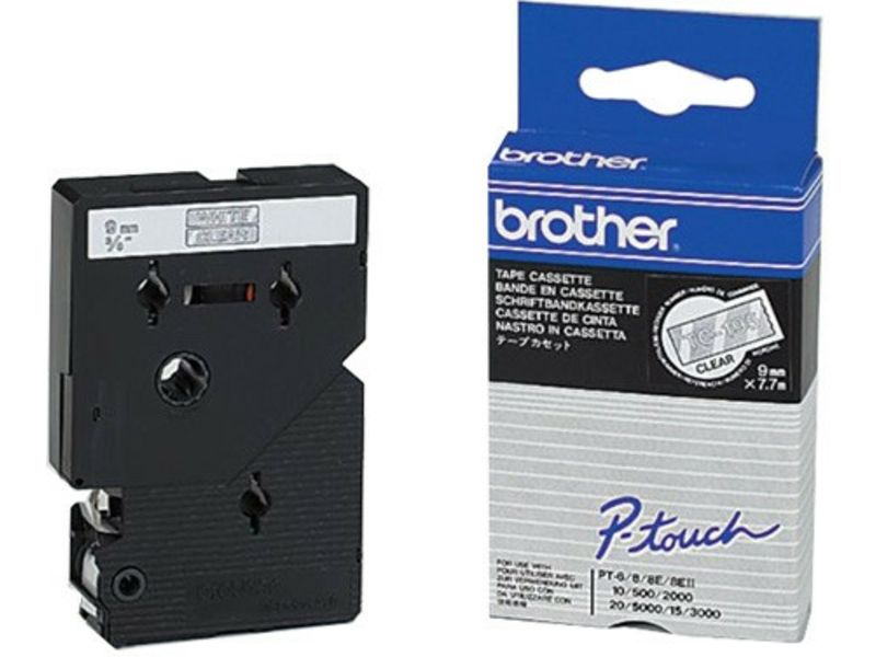 Brother TZe-195 extreme - (9 mm) - Weiß - Tape