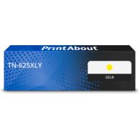 Toner kompatibel mit Brother TN-625XLY - Gelb - Hohe Kapazität