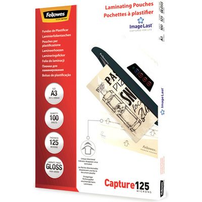 Fellowes A3 2x125micron glans - (100 stuks) - Laminierhülle