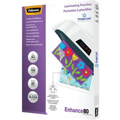 Fellowes A3 ImageLast glanzend 2x80 micron - (100 stuks) - Laminierhülle