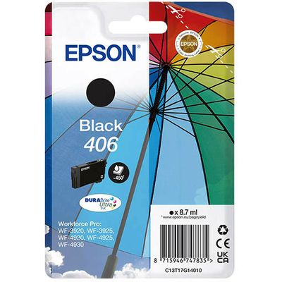 Epson 406 (T17G1) - Schwarz - Druckerpatrone - Normale Kapazität